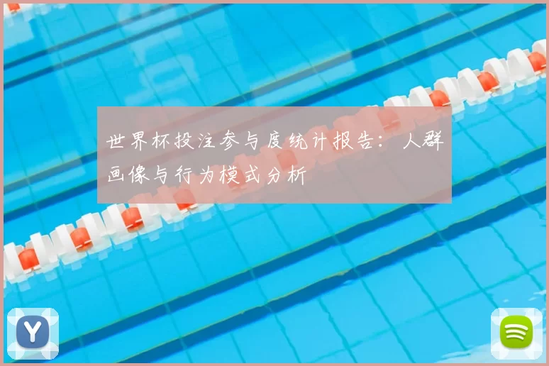 世界杯投注参与度统计报告：人群画像与行为模式分析